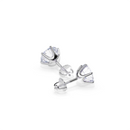 Pendientes Tera en Oro Blanco