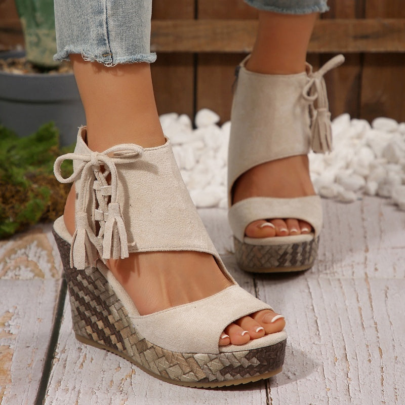 Sandales Marnie en cuir ergonomique – Élégance intemporelle chez Maison Claire et Sylvie