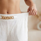 Évelyne | Pantalón ancho de talle alto
