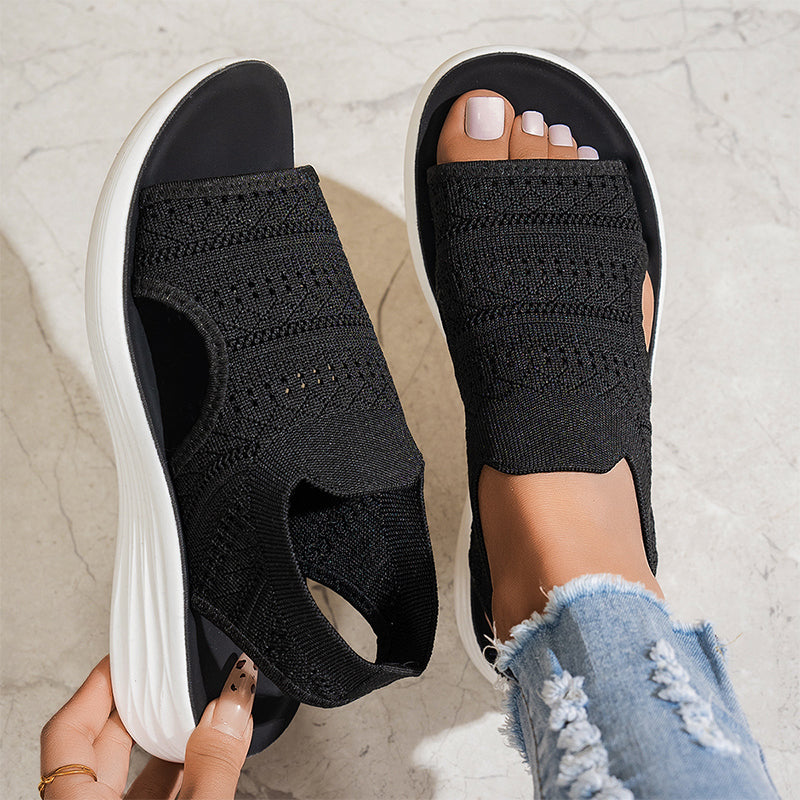 Anne | Sandalias de Plataforma Transpirables para Mujer