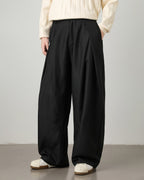 Sam | Pantalón wide-leg de pinzas