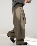 Sam | Pantalón wide-leg de pinzas