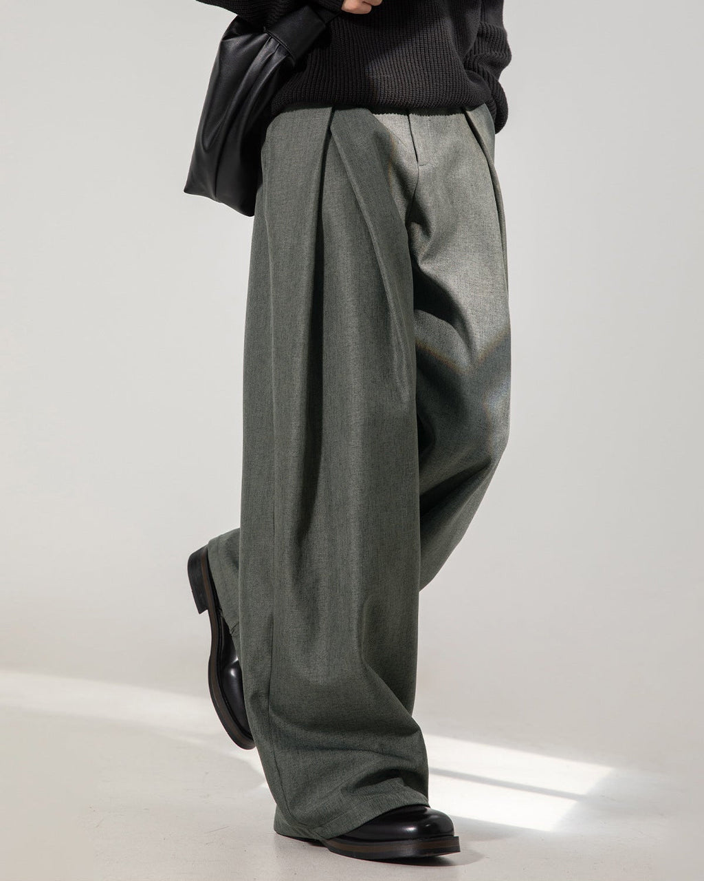 Sam | Pantalón wide-leg de pinzas
