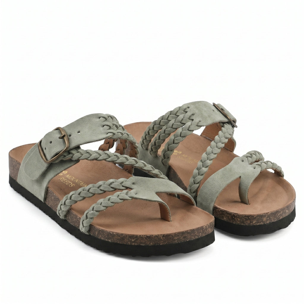 Margarida | Sandalias Bio de Tiras Trenzadas